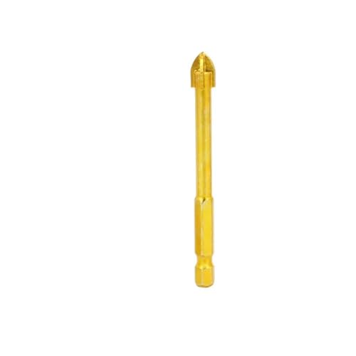 1PC 4-12mm Kreuz Speer Kopf Bohrer Hex Schaft Fliesen Porzellan Marmor Keramik Ziegel Bohren Werkzeuge(12mm) von MIKFESPO