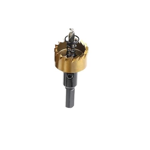 1PC HSS Lochsäge 12-60mm Kobalt Schnellarbeitsstahl M35 Edelstahl Werkzeugset for Metall Edelstahl Bohren Metallbearbeitung(21mm) von MIKFESPO