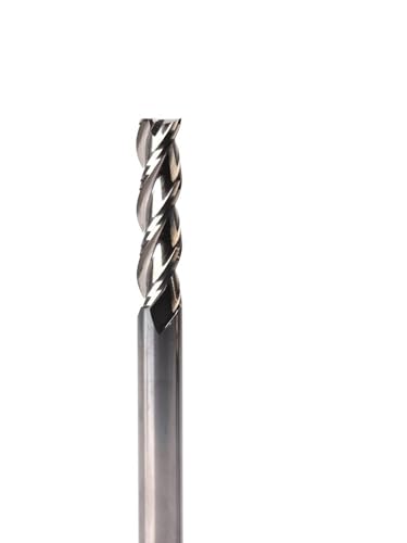 1PCS Aluminium Cnc Cutter HRC50 3 Flöte Aluminium Kupfer Holz Fräsen Werkzeuge Mühle Hartmetall Wolfram Stahl Fräser Ende mühle(HRC50-3F-6x6Dx50L) von MIKFESPO