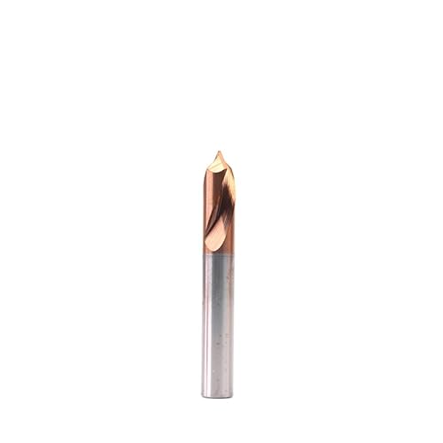 1PCS HRC60 Beschichtete Hartmetall Stahl Spitze Winkel 90 Grad Spot Bohrer for Bearbeitung Loch Bohrer Anfasen Werkzeuge(90 Degree,5.0mm) von MIKFESPO
