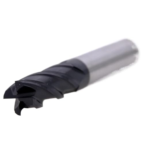 1PCS Schneiden HRC55 4 Flöte 4mm 5mm 6mm 8mm 12mm Legierung Hartmetall Metallbearbeitung wolfram Stahl CNC Drehmaschine Fräser Ende Mühle(12.0x12Dx75L) von MIKFESPO