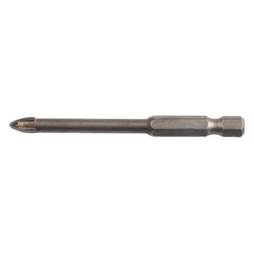 1Pc Kreuz Hex Fliesen Bit for Keramik Beton Loch Opener Legierung Dreieck Bohrer 3/4/5/6/8/10/12mm Bohrer Bit-Tool(6mm) von MIKFESPO