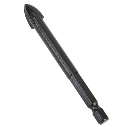 1pc 4 5mm 6mm 8mm 10mm 12mm Kreuz Hex Fliesen Bit Keramik Beton Loch opener Legierung Dreieck Bohrer Multi-funktion Bohrer(4mm) von MIKFESPO