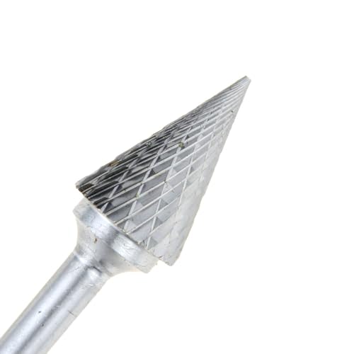 1pc Wolfram Hartmetall Stahl Double Cut Rotary Grat 6/8/10/12/16mm Datei fräser Kopf Holzbearbeitung Elektrische Schleifen Carvin(8mm,MX TYPE) von MIKFESPO