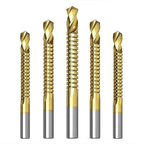4/6 Stück Sägezahn-Pull-Blume-Bohrer Hand-Bohrmaschine Modell Twist Multifunktions-Pull-Holzbearbeitung Sägebohrer kombiniertes Stanzloch(3mm 6pcs) von MIKFESPO