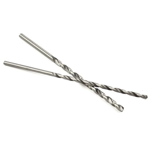 5-teiliges Spiralbohrer-Set, 2 mm, 3 mm, 3,5 mm, 4 mm, 5 mm, HSS-Hochgeschwindigkeitsstahl, extra langer Bohrer mit Sechskantschaft for Holzbearbeitung, Lochöffner 5-teiliges Spiralbohrer-Set, 2 mm, 3 mm, 3,5 mm, 4 mm, 5 mm, HSS-Hochgeschwindigkeitsstahl, extra langer Bohrer mit Sechskantschaft for Holzbearbeitung, Lochöffner von MIKFESPO