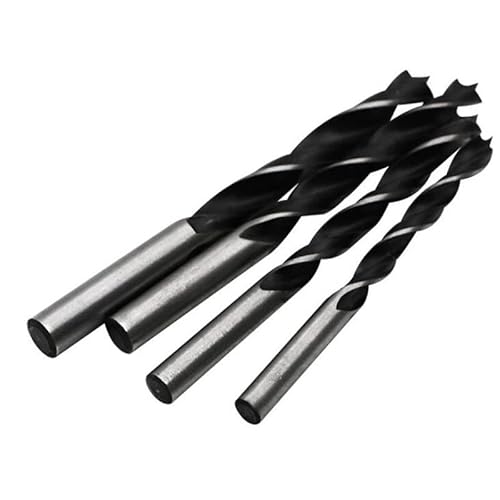 8 Teile/satz Holz Bohrer Set 3MM-10MM Bohrer Bits Kit for Holzbearbeitung Holz Werkzeuge Spirale Bohrer bit High Carbon Stahl(8PCS 3mm) von MIKFESPO