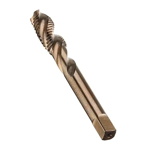 Kobalt-Gewindebohrer-Bohrer M35 HSS-CO Spiralnut metrisch M3-M12 Maschinengewindebohrer rechts for Edelstahlmetall(M5X0.8) von MIKFESPO