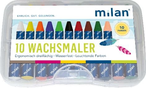 Milan-Wachsmalkreide 10er von MILAN
