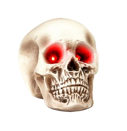 MIMIKRY Totenkopf mit Lichteffekt aus Styropor 22cm Halloween Dekoration blinkende Augen MIMIKRY Totenkopf mit Lichteffekt aus Styropor 22cm Halloween Dekoration blinkende Augen von MIMIKRY