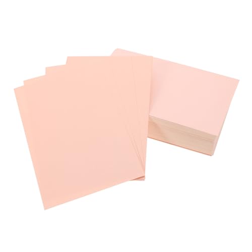 MINAOLULUS 100 Stück DIY-Grußkarte Kartenpapier strukturierter Karton Kartonpapier kleine leere Karten Sammelalbumpapier Farbpapier zum Basteln Postkarte leer Kartenvorrat Karteikarten Rosa MINAOLULUS 100 Stück DIY-Grußkarte Kartenpapier strukturierter Karton Kartonpapier kleine leere Karten Sammelalbumpapier Farbpapier zum Basteln Postkarte leer Kartenvorrat Karteikarten Rosa von MINAOLULUS