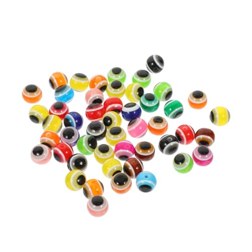 MINAOLULUS 100Stücke Runde Augenperlen Kunststoff DIY Schmuckperlen für Armbänder Halsketten und Handwerksprojekte und Bastelarbeiten MINAOLULUS 100Stücke Runde Augenperlen Kunststoff DIY Schmuckperlen für Armbänder Halsketten und Handwerksprojekte und Bastelarbeiten von MINAOLULUS