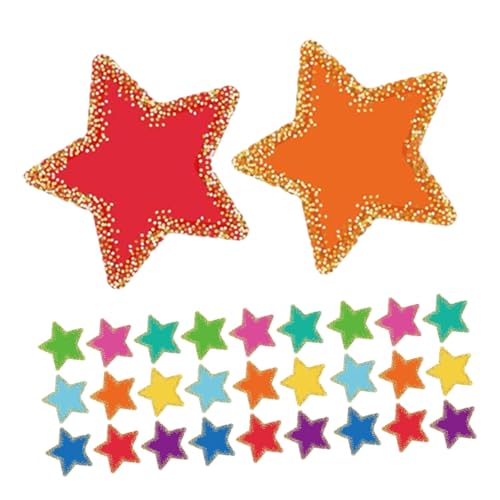 MINAOLULUS 108 Blatt Stern Papierschneidepapier Dekorationen Für Lehrer Pinnwände Stern Pinnwand Pinnwand Dekorative Randausschnitte Pinnwand Poster Sternausschnitte von MINAOLULUS