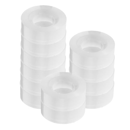 MINAOLULUS 12 Rollen Tesafilm Verpackungsmaterial Thanksgiving Tape Für Verpackungen Hochleistungs-packband Pappband Durchsichtiges Klebeband Kleines Band Transparent Bopp MINAOLULUS 12 Rollen Tesafilm Verpackungsmaterial Thanksgiving Tape Für Verpackungen Hochleistungs-packband Pappband Durchsichtiges Klebeband Kleines Band Transparent Bopp von MINAOLULUS
