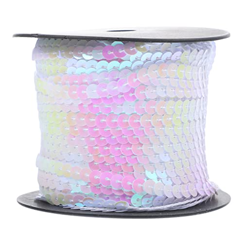 MINAOLULUS 1Rolle PVC Pailletten für DIY Schmuck und Kleidung Yards Runde Glänzende Pailletten Milchig für Bastelprojekte und Dekoration Einfach zu Verwenden Lagern MINAOLULUS 1Rolle PVC Pailletten für DIY Schmuck und Kleidung Yards Runde Glänzende Pailletten Milchig für Bastelprojekte und Dekoration Einfach zu Verwenden Lagern von MINAOLULUS