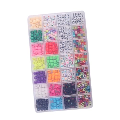 MINAOLULUS 1Satz Acryl Buchstabenperlen Farbige Alphabetperlen für DIY Armbänder Dekorative Bastelperlen für Schmuckherstellung Langlebig und Vielseitig Einsetzbar MINAOLULUS 1Satz Acryl Buchstabenperlen Farbige Alphabetperlen für DIY Armbänder Dekorative Bastelperlen für Schmuckherstellung Langlebig und Vielseitig Einsetzbar von MINAOLULUS
