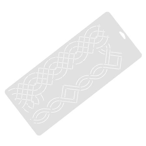 MINAOLULUS 1Stück Quilt Vorlage für DIY Nähte Hohle Quilting Schablone Transparentes Lineal für Patchwork Einfach zu Bedienen Verbessert die Effizienz Beim Quilten MINAOLULUS 1Stück Quilt Vorlage für DIY Nähte Hohle Quilting Schablone Transparentes Lineal für Patchwork Einfach zu Bedienen Verbessert die Effizienz Beim Quilten von MINAOLULUS