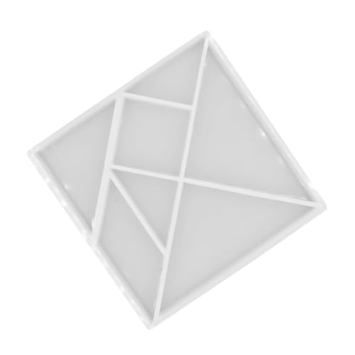 MINAOLULUS 1Stück Silikon Tangram Puzzle Form DIY Epoxidharz Gießform für Handwerksprojekte Leicht zu Reinigen Antihaftbeschichtet Transparent Geschenkidee MINAOLULUS 1Stück Silikon Tangram Puzzle Form DIY Epoxidharz Gießform für Handwerksprojekte Leicht zu Reinigen Antihaftbeschichtet Transparent Geschenkidee von MINAOLULUS