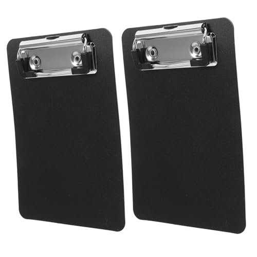 MINAOLULUS 2 Stück Schreibblockhalter -zwischenablage Bau-zwischenablage -zwischenablage Büro-klemmbrett Kunststoff-klemmbrett Low-profile-zwischenablage Black Pp MINAOLULUS 2 Stück Schreibblockhalter -zwischenablage Bau-zwischenablage -zwischenablage Büro-klemmbrett Kunststoff-klemmbrett Low-profile-zwischenablage Black Pp von MINAOLULUS
