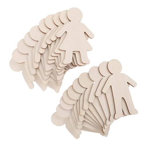 MINAOLULUS 20 Stück Graffiti-holzspäne Basteln Für Jungen Diy-ornamente-kits Bastelset Für Kinderornamente Handwerkliche Verzierungen Hängende Ornamente Aus Holz Beige MINAOLULUS 20 Stück Graffiti-holzspäne Basteln Für Jungen Diy-ornamente-kits Bastelset Für Kinderornamente Handwerkliche Verzierungen Hängende Ornamente Aus Holz Beige von MINAOLULUS