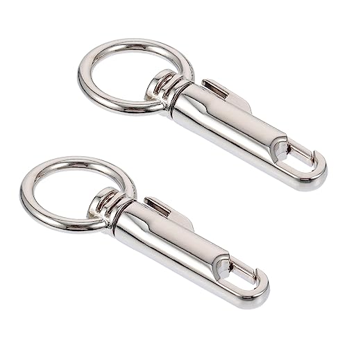 MINAOLULUS 2Stücke Metall Schlüsselkettenclip Taschen Schnapphaken für DIY Projekte Robuste Handtaschen Schnallen Hochwertigem Material für Anwendungen MINAOLULUS 2Stücke Metall Schlüsselkettenclip Taschen Schnapphaken für DIY Projekte Robuste Handtaschen Schnallen Hochwertigem Material für Anwendungen von MINAOLULUS