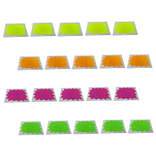 MINAOLULUS 2Taschen Fluoreszierende Preisaufkleber Rabattpreisetiketten für Supermärkte Vielseitig Einsetzbar für Einzelhandel und Verkaufsaktionen Auffällige Gestaltung MINAOLULUS 2Taschen Fluoreszierende Preisaufkleber Rabattpreisetiketten für Supermärkte Vielseitig Einsetzbar für Einzelhandel und Verkaufsaktionen Auffällige Gestaltung von MINAOLULUS