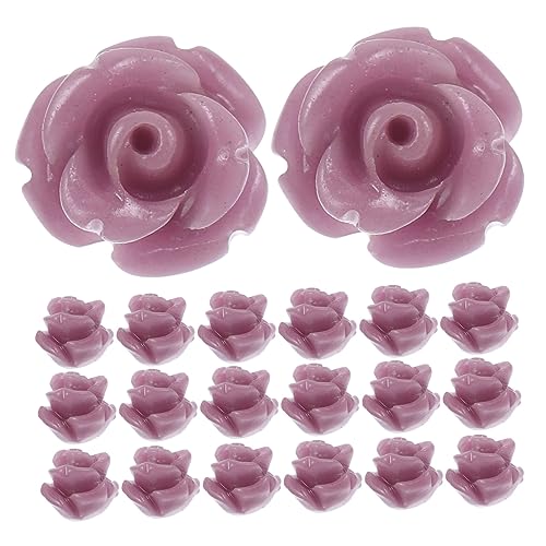 MINAOLULUS 30stücke Blumen Spacer Perlen Aus Harz Bastelperlen Für Armbänder Halsketten Und Kreative Schmuckherstellung von MINAOLULUS