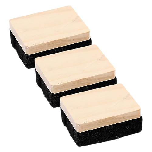 MINAOLULUS 3Stücke Kreidetafel Radierer aus Holz und Filz Kleine Tafelradierer für Schule und Büro Staubfreie für Whiteboards und Kreidetafeln Langlebig und Praktisch im Einsatz MINAOLULUS 3Stücke Kreidetafel Radierer aus Holz und Filz Kleine Tafelradierer für Schule und Büro Staubfreie für Whiteboards und Kreidetafeln Langlebig und Praktisch im Einsatz von MINAOLULUS