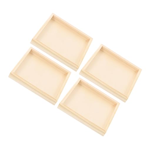 MINAOLULUS 4Stücke Holztabletts für Puzzles Praktische Ablagefächer für Puzzleblöcke Unvollendete Holztabletts zur Organisation und Aufbewahrung Bausteinen MINAOLULUS 4Stücke Holztabletts für Puzzles Praktische Ablagefächer für Puzzleblöcke Unvollendete Holztabletts zur Organisation und Aufbewahrung Bausteinen von MINAOLULUS