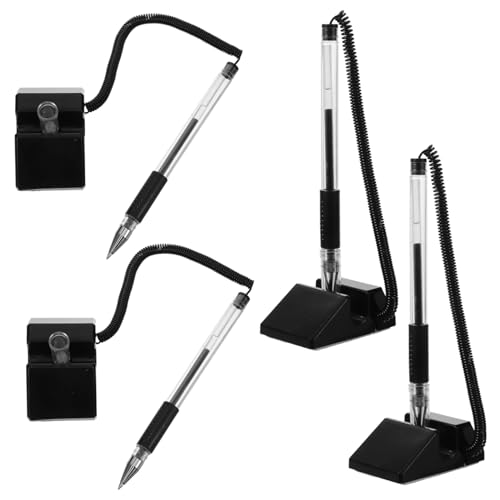 MINAOLULUS 4Stücke Kugelschreiber mit Stand Eleganter Geschäftsstift für Büro Hotel und Einzelhandel Empfindlicher Signierstift mit Komfortablem Griff und Kreativem Design MINAOLULUS 4Stücke Kugelschreiber mit Stand Eleganter Geschäftsstift für Büro Hotel und Einzelhandel Empfindlicher Signierstift mit Komfortablem Griff und Kreativem Design von MINAOLULUS