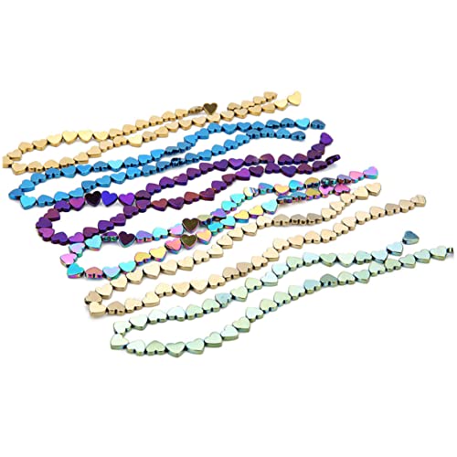 MINAOLULUS 50Stücke DIY Perlen Zubehör Hohle Herzperlen Hämatit für Armbänder und Halsketten Schmuckherstellung und Bastelprojekte MINAOLULUS 50Stücke DIY Perlen Zubehör Hohle Herzperlen Hämatit für Armbänder und Halsketten Schmuckherstellung und Bastelprojekte von MINAOLULUS