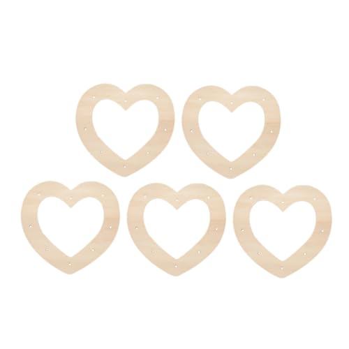 MINAOLULUS 5Stücke Herzförmiger Kranzrahmen für DIY Projekte Romantische Dekorationen und Valentinstag Stabile Struktur für Blumenkränze MINAOLULUS 5Stücke Herzförmiger Kranzrahmen für DIY Projekte Romantische Dekorationen und Valentinstag Stabile Struktur für Blumenkränze von MINAOLULUS
