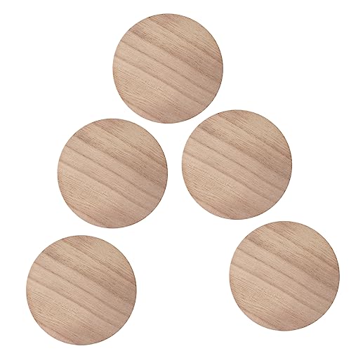 MINAOLULUS 5Stücke Runde Holzscheiben Hochwertigem Holz Unbemalt und Naturbelassen für DIY Handwerksprojekte und Ausstellungen Langlebig und Vielseitig Einsetzbar MINAOLULUS 5Stücke Runde Holzscheiben Hochwertigem Holz Unbemalt und Naturbelassen für DIY Handwerksprojekte und Ausstellungen Langlebig und Vielseitig Einsetzbar von MINAOLULUS