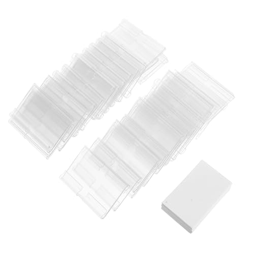 MINAOLULUS 60 Sets Transparente Etikettenhalter: Mit Papiereinlagen, Durchsichtige Korbanhänger Aus Kunststoff Für Drahtregale, Zum Anklipsen, Preisetikettenhalter Für Den Einzelhandel MINAOLULUS 60 Sets Transparente Etikettenhalter: Mit Papiereinlagen, Durchsichtige Korbanhänger Aus Kunststoff Für Drahtregale, Zum Anklipsen, Preisetikettenhalter Für Den Einzelhandel von MINAOLULUS