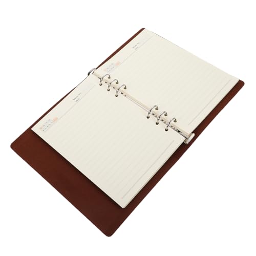 MINAOLULUS Abnehmbares Büro Notizbuch aus PU Kreativer Notizblock für Business Planung für Notizen Tagebuch und Erinnerungen für Familie und Freunde MINAOLULUS Abnehmbares Büro Notizbuch aus PU Kreativer Notizblock für Business Planung für Notizen Tagebuch und Erinnerungen für Familie und Freunde von MINAOLULUS