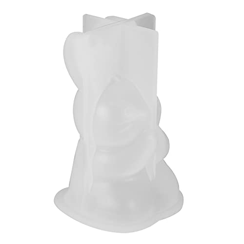 MINAOLULUS Betendes Kaninchen Silikonform Gießform für DIY Schmuck und Dekoration Langlebig und Sicher Osterprojekte und Bastelarbeiten von MINAOLULUS