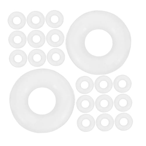 MINAOLULUS Charm-stopper Für Armbänder, 6 Mm, Silikon-positionierungs-abstandshalterperlen Für Diy-schmuck, Armbänder Und Halsketten, Bastelbedarf, Schmuckherstellungszubehör, 200 Stück von MINAOLULUS