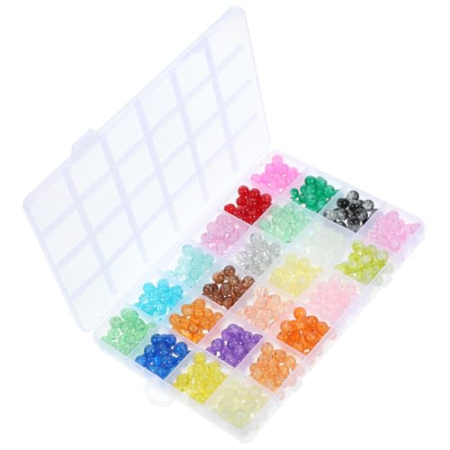 MINAOLULUS DIY Glasperlen Box mit Facettierten Spacer Perlen für Armbänder und Halsketten für Basteln und Schmuckherstellung Bastelperlen MINAOLULUS DIY Glasperlen Box mit Facettierten Spacer Perlen für Armbänder und Halsketten für Basteln und Schmuckherstellung Bastelperlen von MINAOLULUS