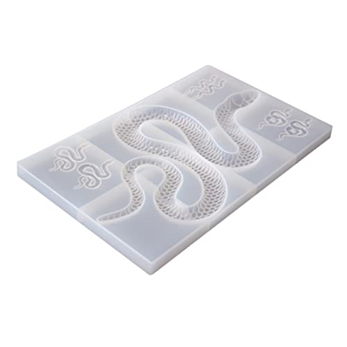 MINAOLULUS DIY Silikonform Schlangenanhänger für Epoxidharz Große Snake Mirror Gießform für Schmuckherstellung und Bastelprojekte Lebensmittelecht MINAOLULUS DIY Silikonform Schlangenanhänger für Epoxidharz Große Snake Mirror Gießform für Schmuckherstellung und Bastelprojekte Lebensmittelecht von MINAOLULUS