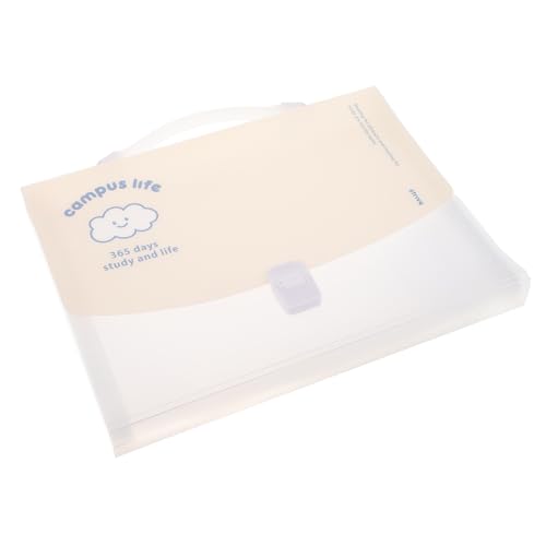 MINAOLULUS Dateihandtasche Papier Ordner Dokumentorganisator Reisedokumentenmappe Erweiterung Des Dateiorganisators Office-datei-organizer Dateien Organizer Plastik Green Zufällige Farbe von MINAOLULUS