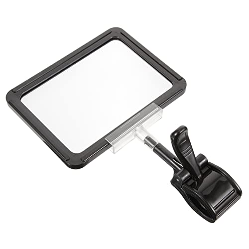 MINAOLULUS Einstellbarer Plastikzeichenhalter Clip für Informationsanzeigen für Supermärkte Geschäfte und Ausstellungen Robuster Schildhalter aus Hochwertigem MINAOLULUS Einstellbarer Plastikzeichenhalter Clip für Informationsanzeigen für Supermärkte Geschäfte und Ausstellungen Robuster Schildhalter aus Hochwertigem von MINAOLULUS