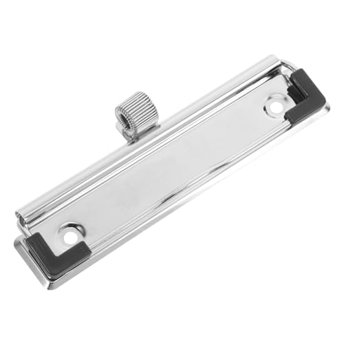 MINAOLULUS Federstift-clip-zubehör Zwischenablage Sperren Clip-zwischenablage Seitliche Zwischenablage Stiftklammern Für Klemmbretter Bleistiftclip -zwischenablage Eisen Silver von MINAOLULUS