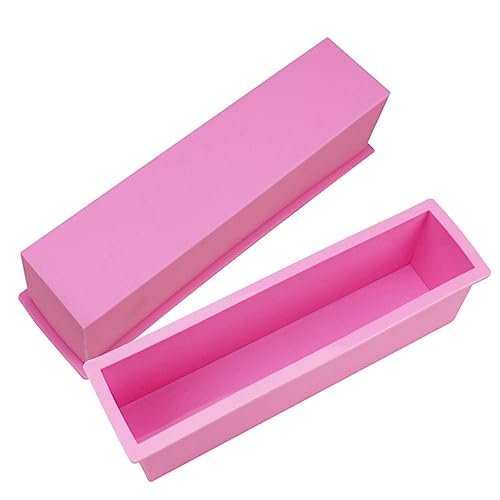 MINAOLULUS Flexibles Silikon Seifenform für DIY Seifenherstellung Große Rechteckige Backform Hitzebeständig und Antihaftbeschichtet Kuchen Brot und Gelee Zufällige MINAOLULUS Flexibles Silikon Seifenform für DIY Seifenherstellung Große Rechteckige Backform Hitzebeständig und Antihaftbeschichtet Kuchen Brot und Gelee Zufällige von MINAOLULUS