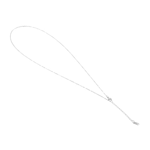MINAOLULUS Halskette mit Hummerverschluss DIY Kette für Schmuckgestaltung Schmuckkette mit Verlängerung Basis für Anhänger und Persönliches von MINAOLULUS