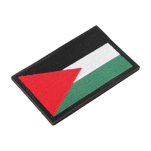MINAOLULUS Palästina Flagge Abzeichen Patch mit Nähapplikation für Armbänder Individuelles Zubehör für Kleidung und Taschen Modisches Accessoire MINAOLULUS Palästina Flagge Abzeichen Patch mit Nähapplikation für Armbänder Individuelles Zubehör für Kleidung und Taschen Modisches Accessoire von MINAOLULUS