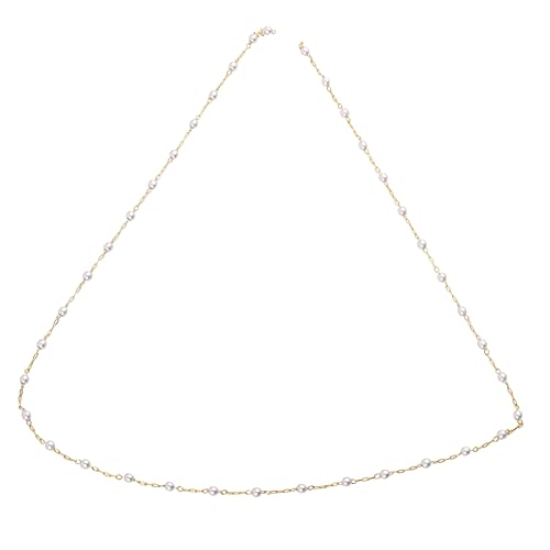 MINAOLULUS Perlenkette DIY Schmuckzubehör für Halsketten und Armbänder Leicht zu Verwenden Spule für Bastelprojekte Einfach zu Lagern Handhaben von MINAOLULUS