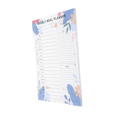 MINAOLULUS einkaufsliste notizblöcke Trainings-Tracker Planer für Mütter Kalender-Notizbuch leeres Kochbuch Logbuch Lebensmittelliste Mahlzeitenplaner magnetisch clever Papier MINAOLULUS einkaufsliste notizblöcke Trainings-Tracker Planer für Mütter Kalender-Notizbuch leeres Kochbuch Logbuch Lebensmittelliste Mahlzeitenplaner magnetisch clever Papier von MINAOLULUS