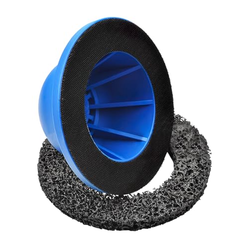 Wheel Hub Radnabenschleifer Auto,Radnabenschleifer Blau Topfschleifer Radnabe Reinigen Schleifen Entrosten 150mm FüR 1/2" Schlagschrauber von MINENICE