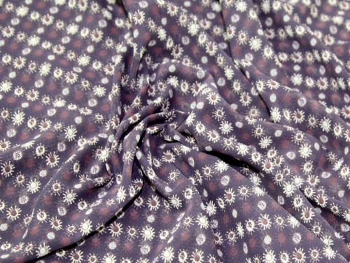 Sunshine Print Chiffon Kleid Stoff Aubergine – Meterware + Frei Minerva Crafts Craft Guide Sunshine Print Chiffon Kleid Stoff Aubergine – Meterware + Frei Minerva Crafts Craft Guide von MINERVA