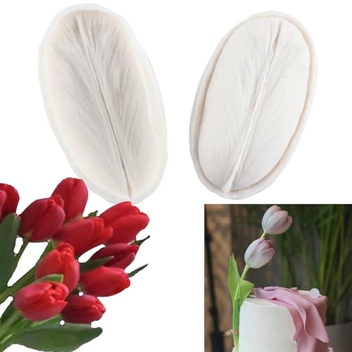 MINFEIDMS Tulpenblütenblatt-Ader-Fondantformen Silikonformen Gießformen Tulpenblüten Äderung für Kuchendekoration Zuckerhandwerk Cupcake Topper Schokolade Süßigkeiten Polymer Ton Gummipaste MINFEIDMS Tulpenblütenblatt-Ader-Fondantformen Silikonformen Gießformen Tulpenblüten Äderung für Kuchendekoration Zuckerhandwerk Cupcake Topper Schokolade Süßigkeiten Polymer Ton Gummipaste von MINFEIDMS